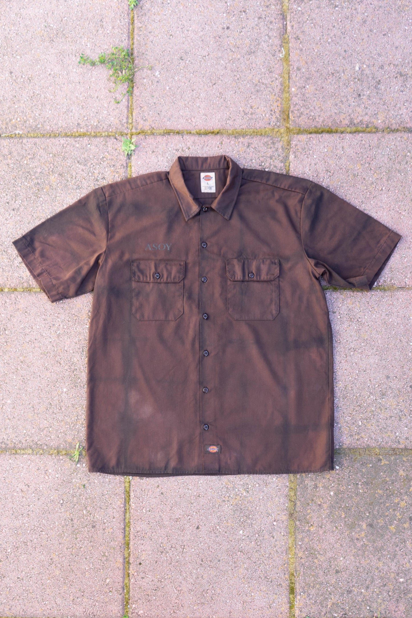 **SPECIAL SALE** $4.08 Brown WorkShirt