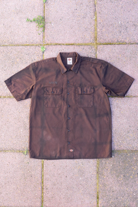 **SPECIAL SALE** $4.08 Brown WorkShirt